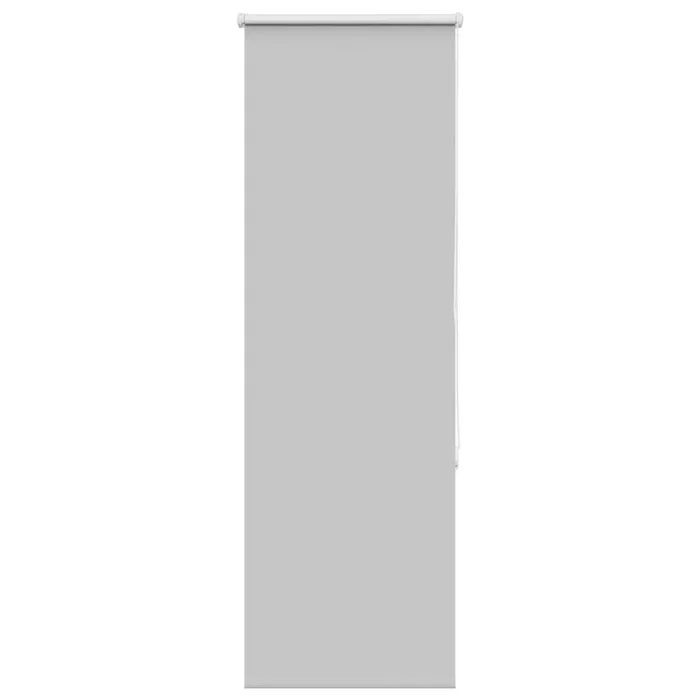 vidaXL Estor Enrollable Opaco gris claro 55×175 cm Tela Ancho 50,7 cm