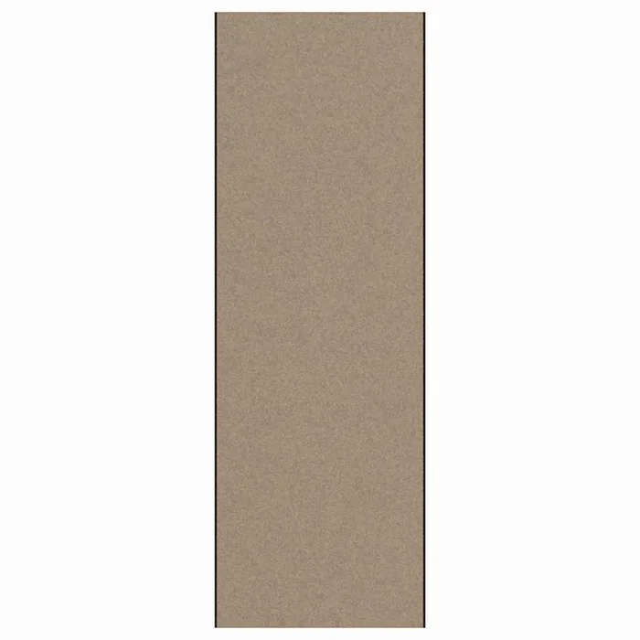 vidaXL Felpudo Otro Beige y Negro 120 x 350 cm Polipropileno y vinilo
