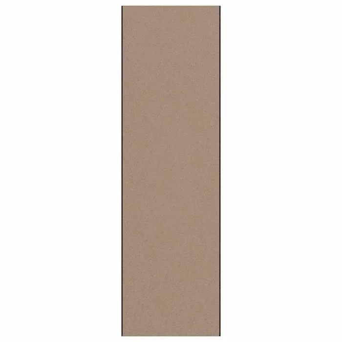 vidaXL Felpudo Otro Beige y Negro 120 x 400 cm Polipropileno y vinilo