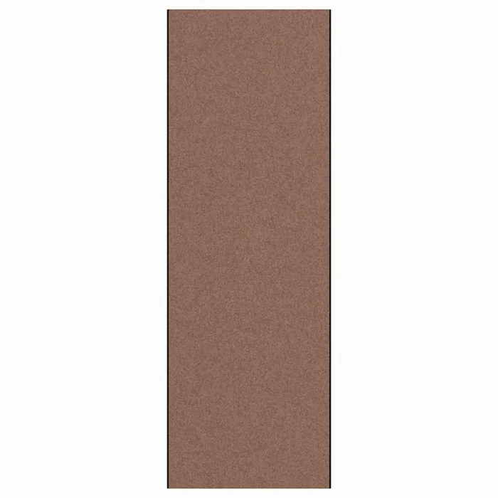 vidaXL Felpudo Otro Marrón y Negro 120 x 350 cm Polipropileno y vinilo