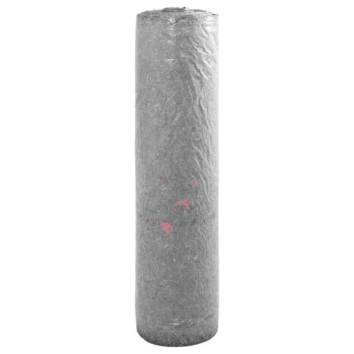 vidaXL Forro Polar de Piscina Gris 1 x 10 m Poliéster y algodón (3)