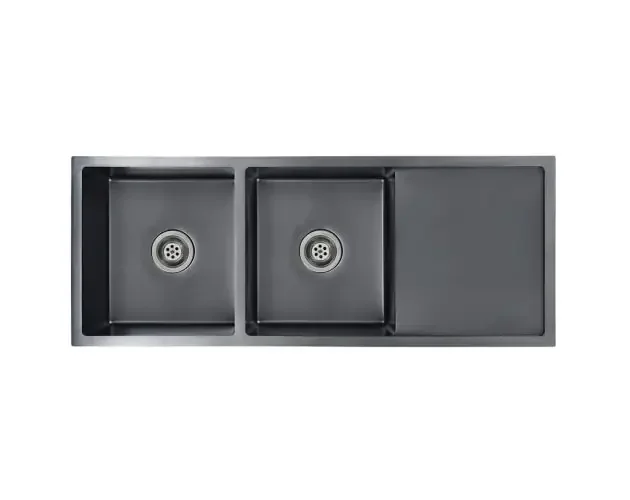 vidaXL fregadero de cocina hecho a mano acero inoxidable negro | Brico Depôt Di Tendenza