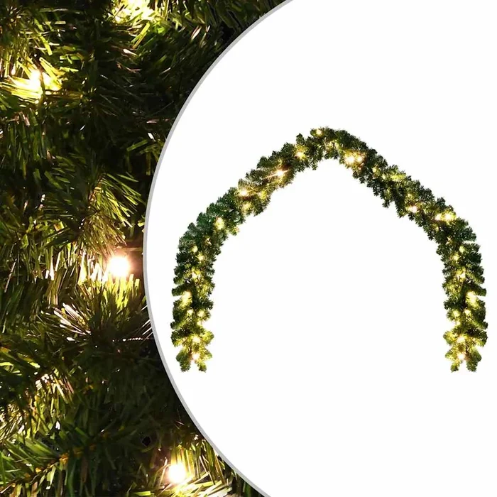 vidaXL Guirnalda de navidad con luces LED 10 m (2)