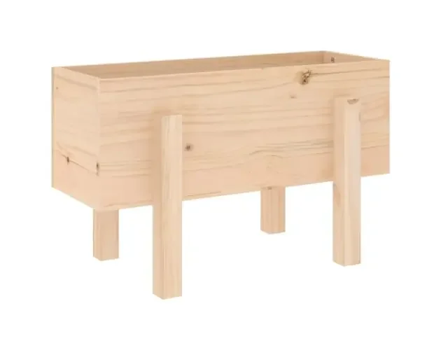vidaXL jardinera madera maciza de pino 62x30x38 cm | Brico Depôt Compra Oggi Stesso