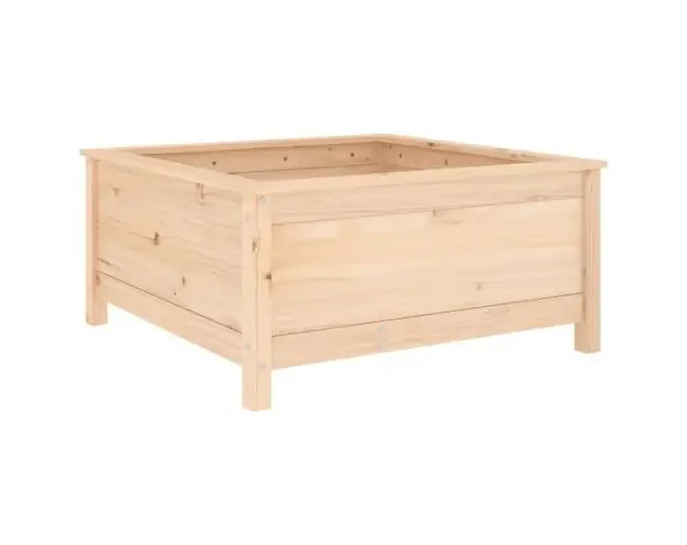 vidaXL jardinera madera maciza de pino 82,5×82,5×39 cm | Brico Depôt Offerta Del Giorno