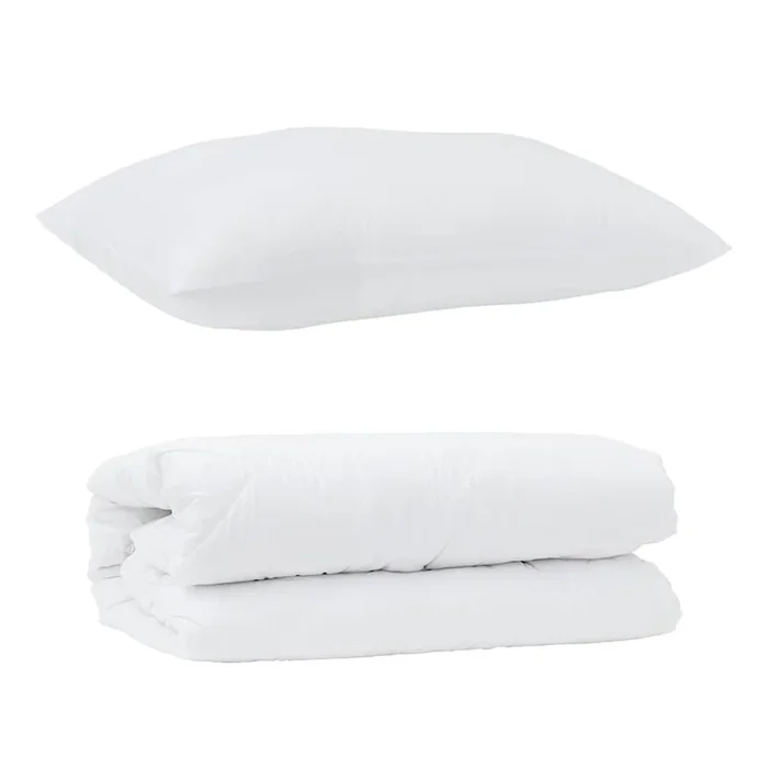 vidaXL Juego de Edredón con almohada 2 pcs Microfibra (115)