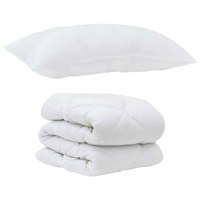 vidaXL Juego de Edredón con almohada 2 pcs Microfibra (49)