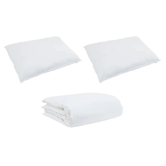 vidaXL Juego de Edredón con almohada 3 pcs Algodón (113)