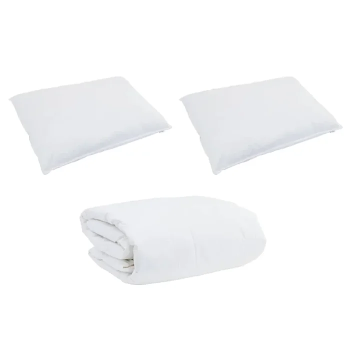 vidaXL Juego de Edredón con almohada 3 pcs Algodón (153)