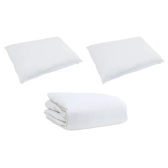 vidaXL Juego de Edredón con almohada 3 pcs Algodón (192)