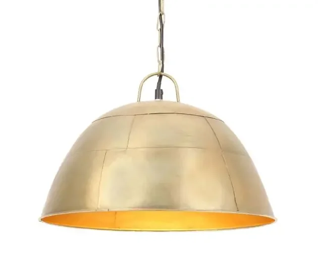vidaXL lámpara coLGante vintage redonda 25 w latón 41 cm E27 | Brico Depôt Ordina Subito