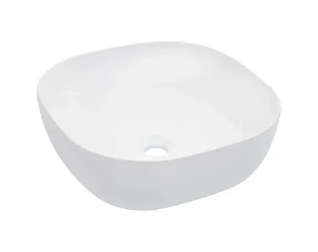 vidaXL lavabo 42,5×42,5×14,5 cm cerámica blanco | Brico Depôt Promozione