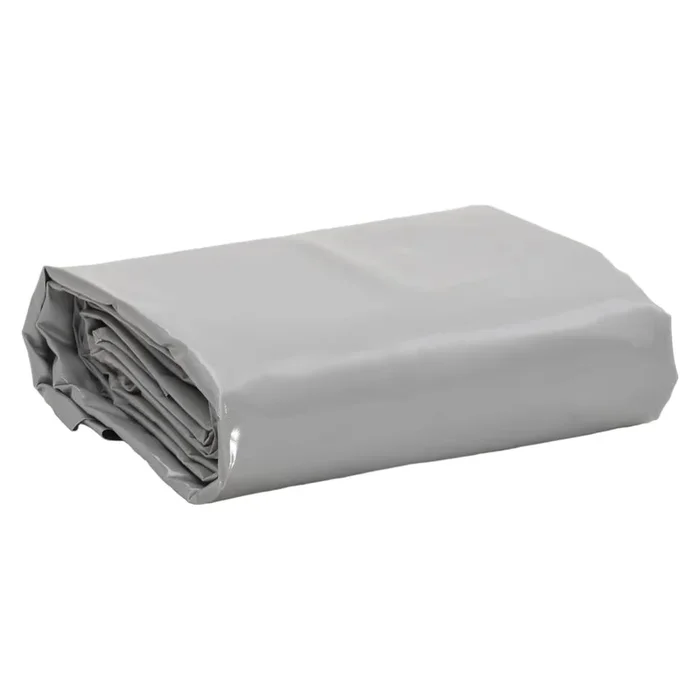 vidaXL Lona gris 1,5×10 m 650 g/m²