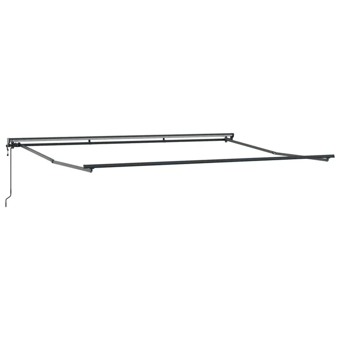 vidaXL Marco de toldo Antracita 4,5 x 3 m