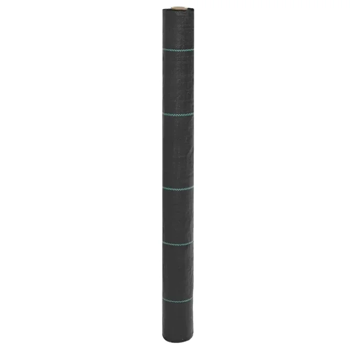 vidaXL Membrana para malezas PP negra 1×100 m