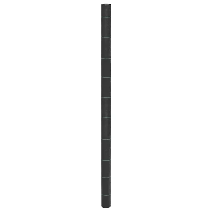 vidaXL Membrana para malezas PP negra 2×10 m