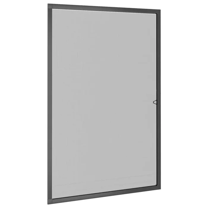 vidaXL Mosquitera para ventanas gris antracita 90×120 cm