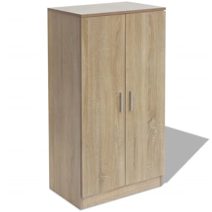 vidaXL Mueble zapatero con 7 estantes color roble