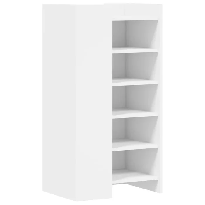 vidaXL Mueble zapatero madera de ingeniería blanco 52×37,5×100 cm (2)