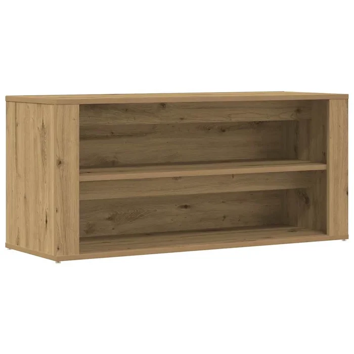 vidaXL Mueble zapatero madera de ingeniería roble artisan 100x35x45 cm