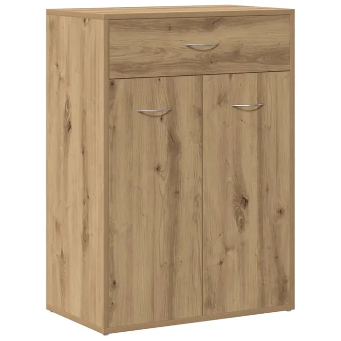 vidaXL Mueble zapatero madera de ingeniería roble artisan 60x35x84 cm