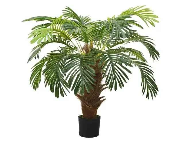 vidaXL palmera cycas artificial con macetero 90 cm verde | Brico Depôt Quantità Limitata