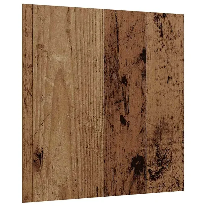 vidaXL Paneles Decorativos 50 pcs Madera vieja 30 x 30 x 0.3 cm