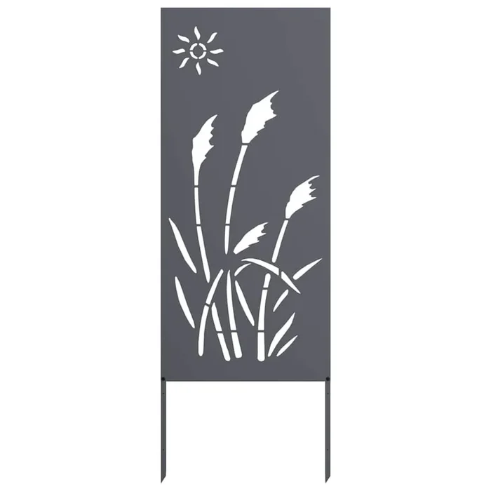vidaXL Pantalla de Privacidad para Jardín Calado Antracita 50 x 140 cm