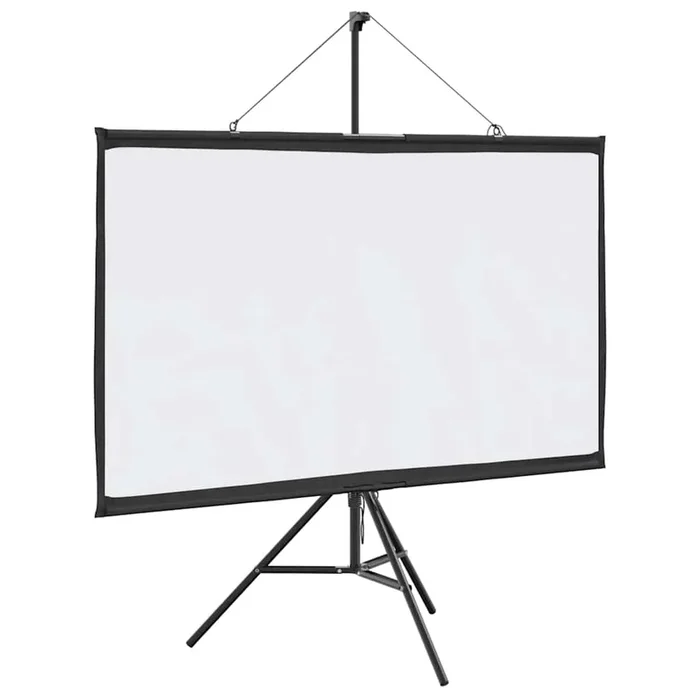 vidaXL Pantalla de proyección con trípode de 72 pulgadas 16:9