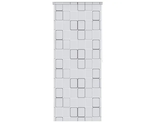 vidaXL persiana enrollable de ducha cuadrados 100×240 cm | Brico Depôt Occasione