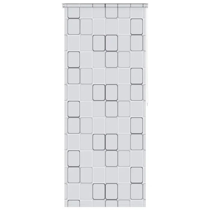 vidaXL Persiana enrollable de ducha cuadrados 120×240 cm