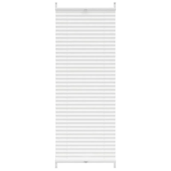 vidaXL Persiana plisada blanca 40×150 cm