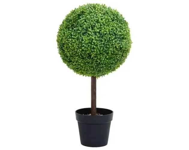vidaXL planta de boj artificial forma de bola con maceta verde 71 cm | Brico Depôt Ultimissimo Modello