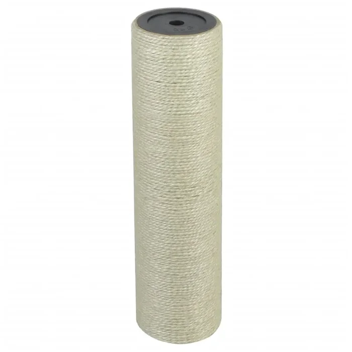 vidaXL Poste rascador para gatos 8×30 cm 10 mm beige