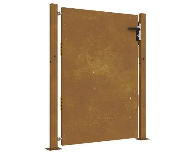 vidaXL puerta de jardín 105×155 cm de acero corten | Brico Depôt Direttamente Dal Produttore