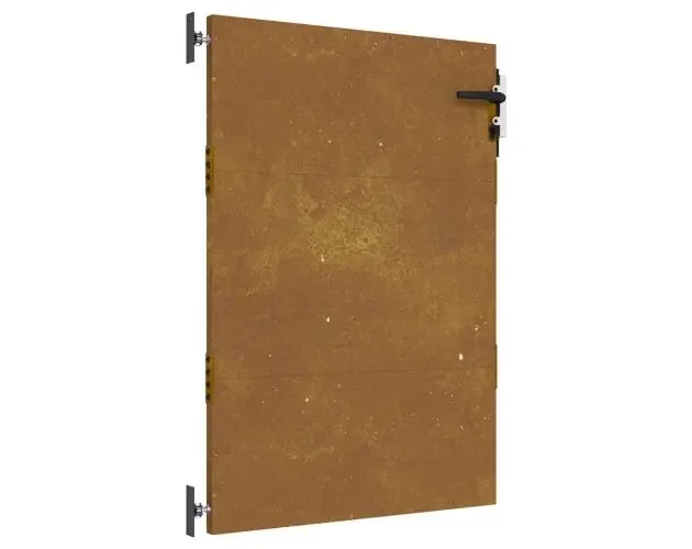 vidaXL puerta de jardín acero corten 85×125 cm | Brico Depôt Prezzo Conveniente