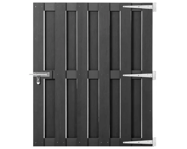vidaXL puerta de jardín de wpc gris 100×112 cm | Brico Depôt Spedizione Espresso