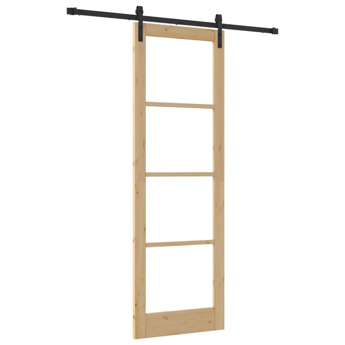 vidaXL Puerta Interior ORKDAL Marrón 78 x 232 cm (4)