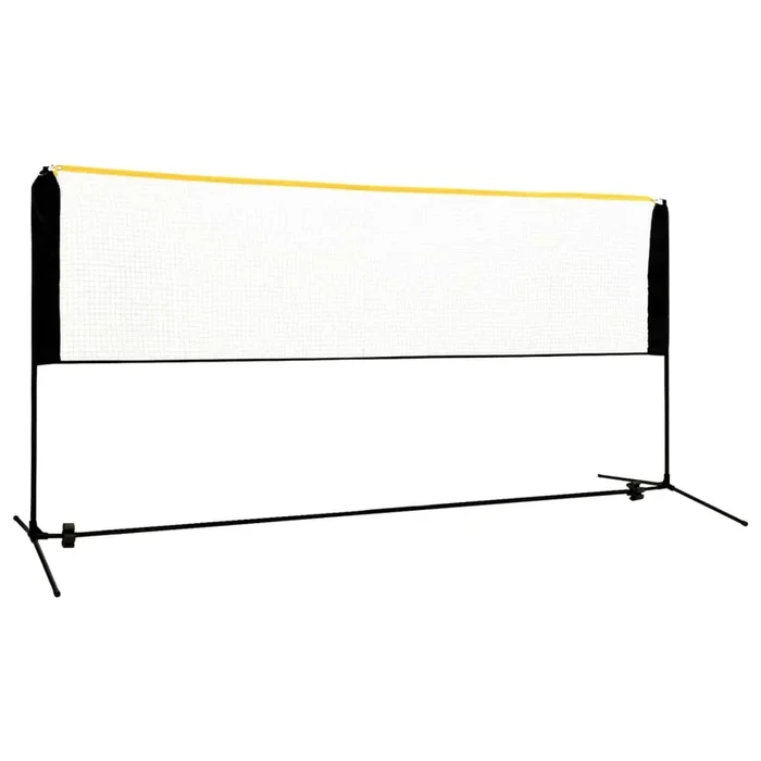 vidaXL Red de bádminton ajustable metal 300x103x94-158 cm