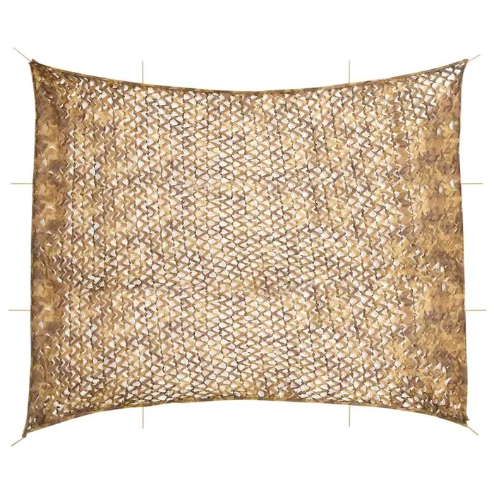 vidaXL Red de camuflaje con bolsa de almacenamiento arena 729×602 cm