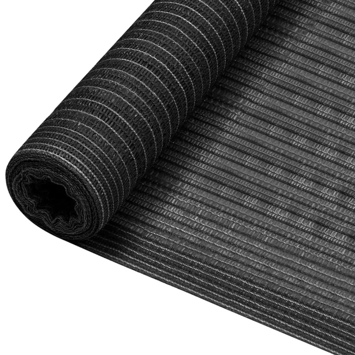 vidaXL Red de privacidad HDPE gris antracita 1,5×50 m 195 g/m²