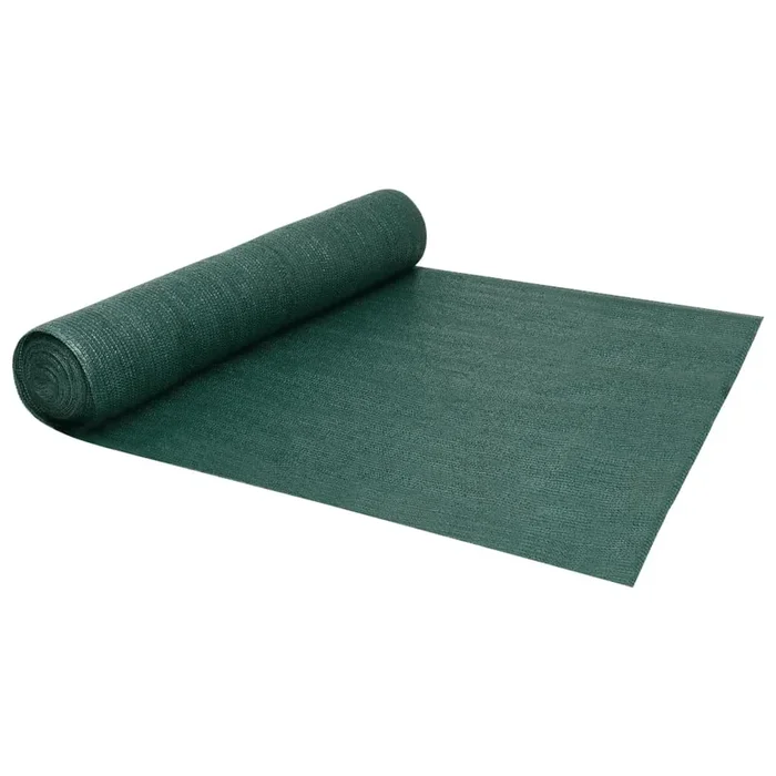 vidaXL Red de privacidad HDPE verde 1,2×50 m 195 g/m²