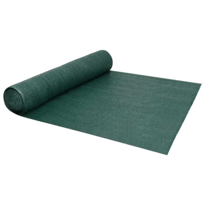 vidaXL Red de privacidad HDPE verde 1,5×50 m 150 g/m²