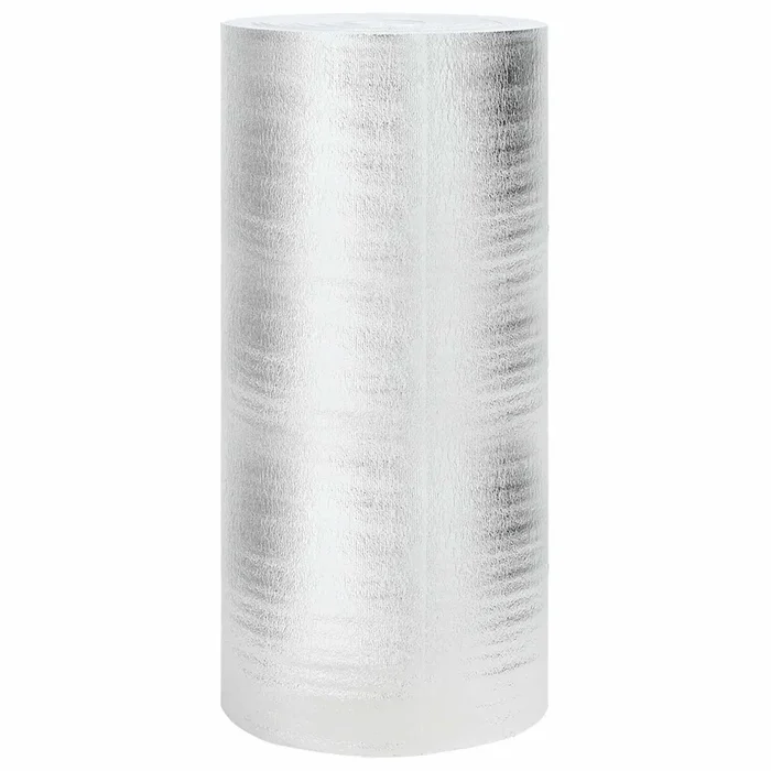 vidaXL Reflector de calor para radiador Plateado 1 x 10 m Aluminio (2)