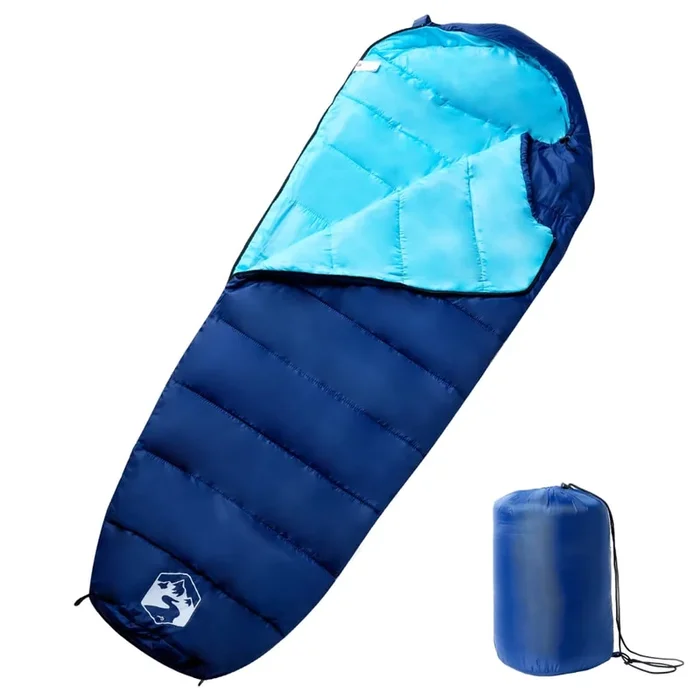 vidaXL Saco de dormir tipo momia de camping para adultos 3 estaciones (27)