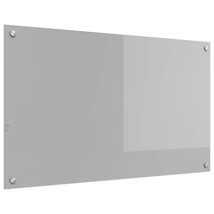 vidaXL Salpicadero de cocina Gris claro 100 x 60 x 0.6 cm