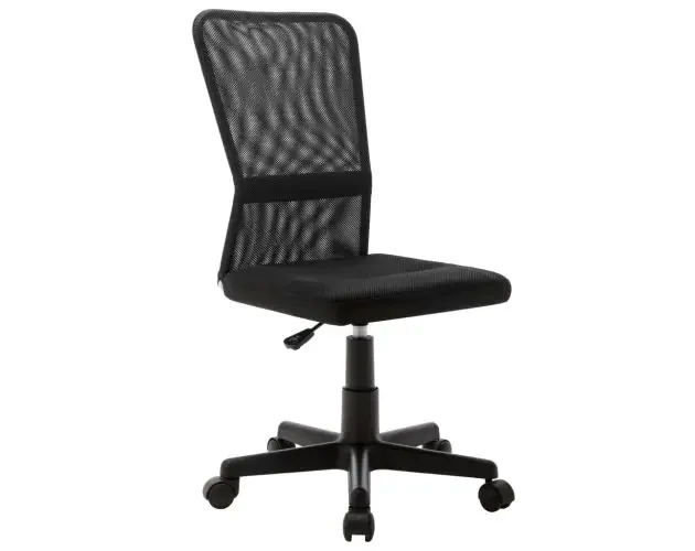 vidaXL silla de oficina de tela de malla negra 44x52x100 cm | Brico Depôt Scelto Dai Clienti