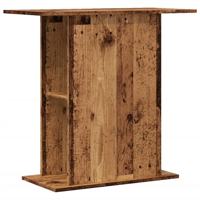 vidaXL Soporte para acuario de madera vieja 36x75x72,5 cm Madera de ingeniería