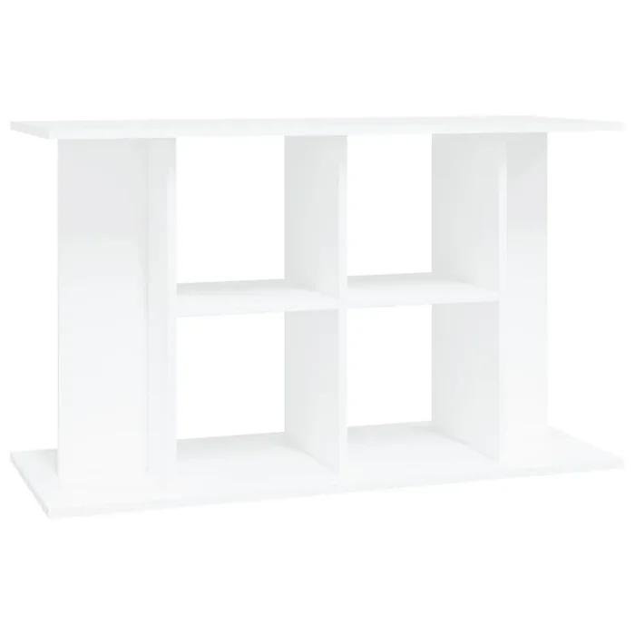 vidaXL Soporte para acuario madera de ingeniería blanco 100x40x60 cm