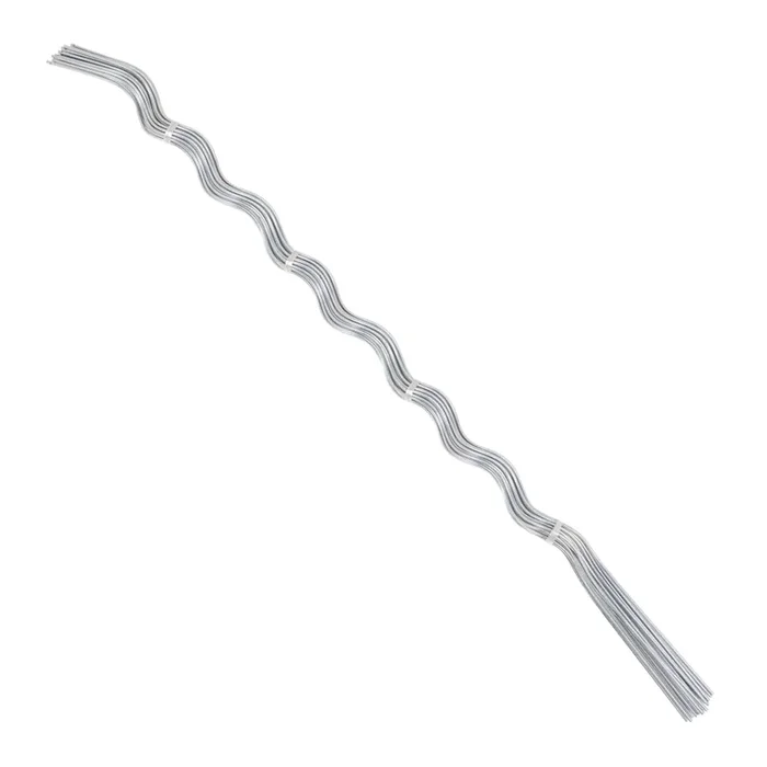 vidaXL Soporte para planta espiral 50 unidades 170cm acero galvanizado